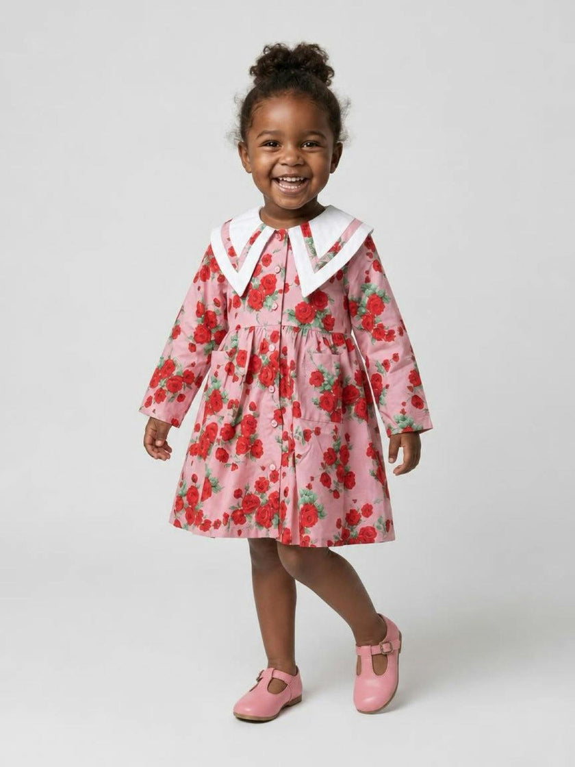 The Garden Dress |Vintage Rose