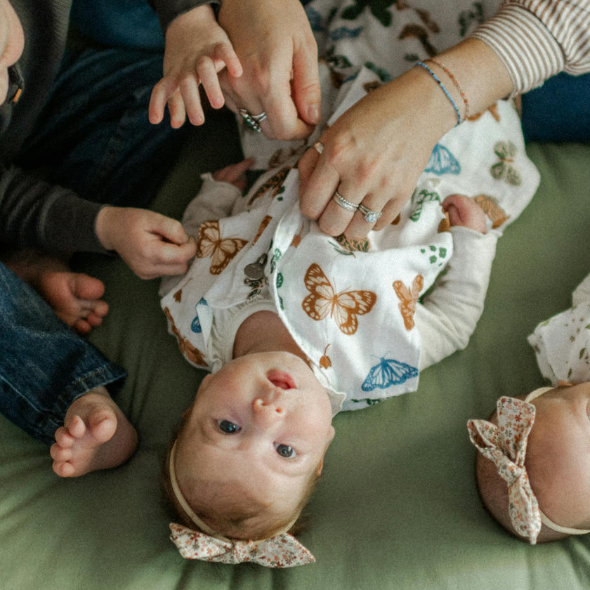 Cotton Muslin Sleep Bag - Butterflies