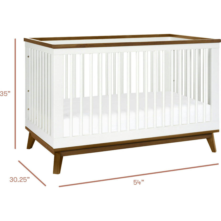 Scoot 3-in-1 Convertible Crib with Toddler Bed Conversion Kit