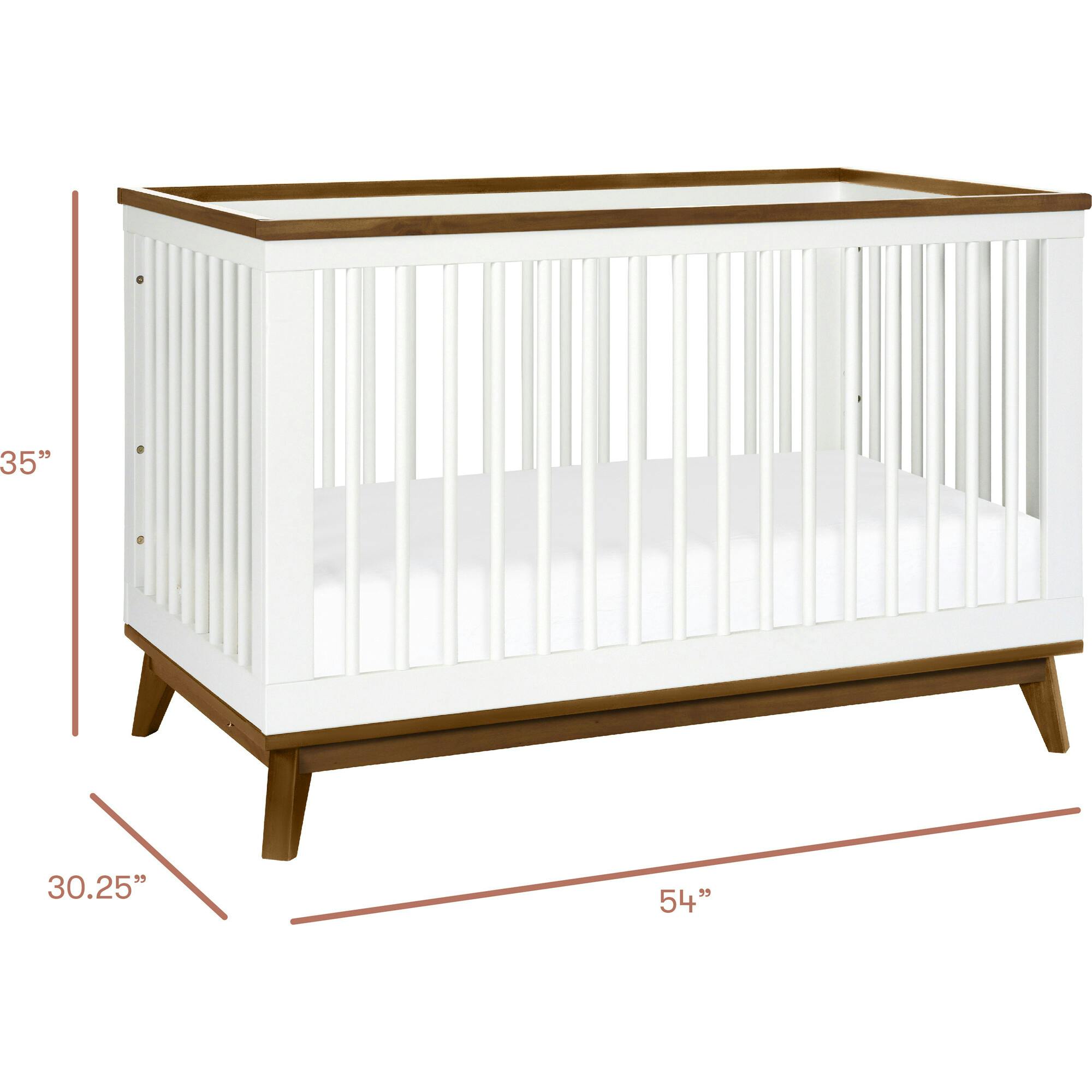 Scoot 3-in-1 Convertible Crib with Toddler Bed Conversion Kit
