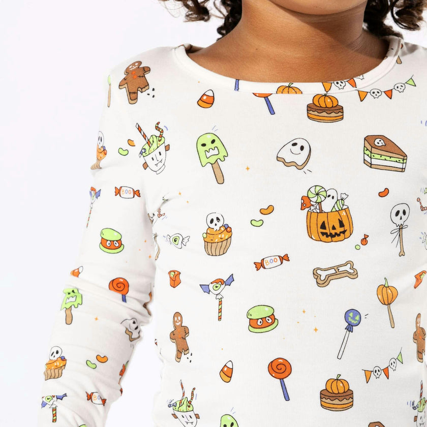 Halloween Treats Bamboo Kids Pajamas