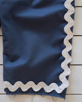 Wide-leg Pant in Mar Azul