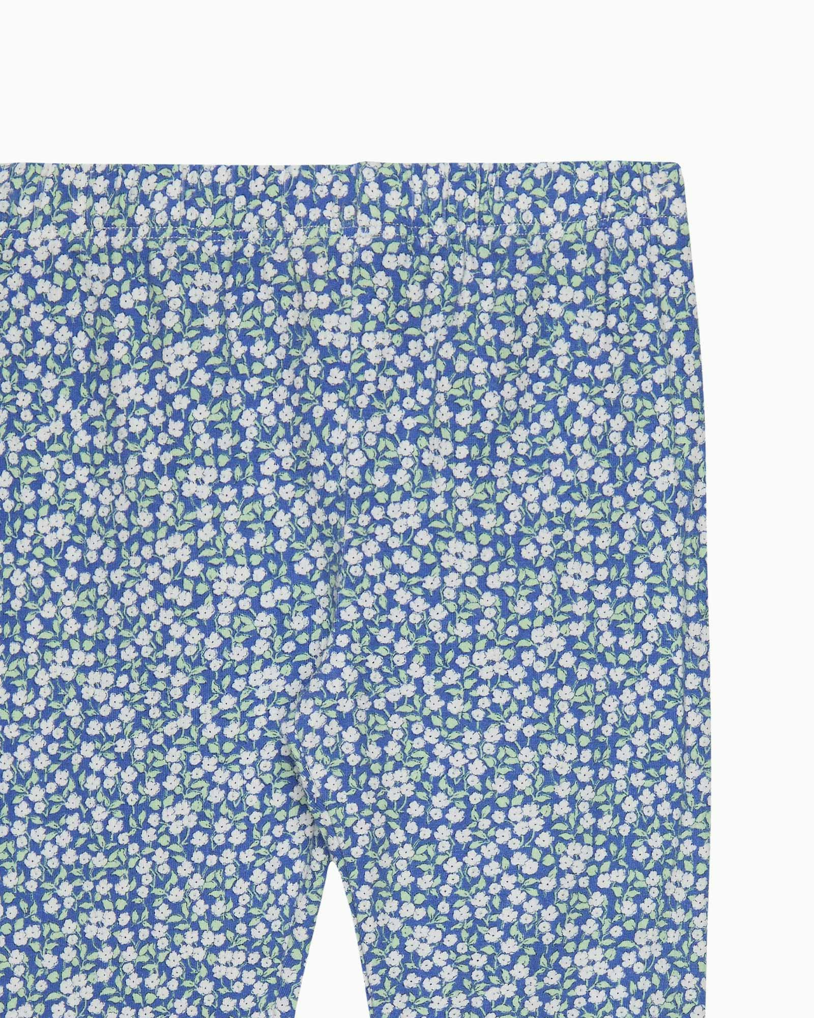 Leggings in Blue Floral