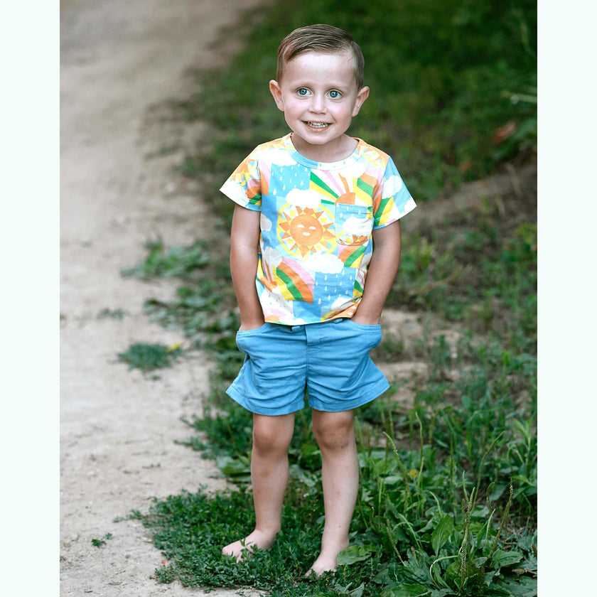 Brooklyn babies & kids' pocket tee