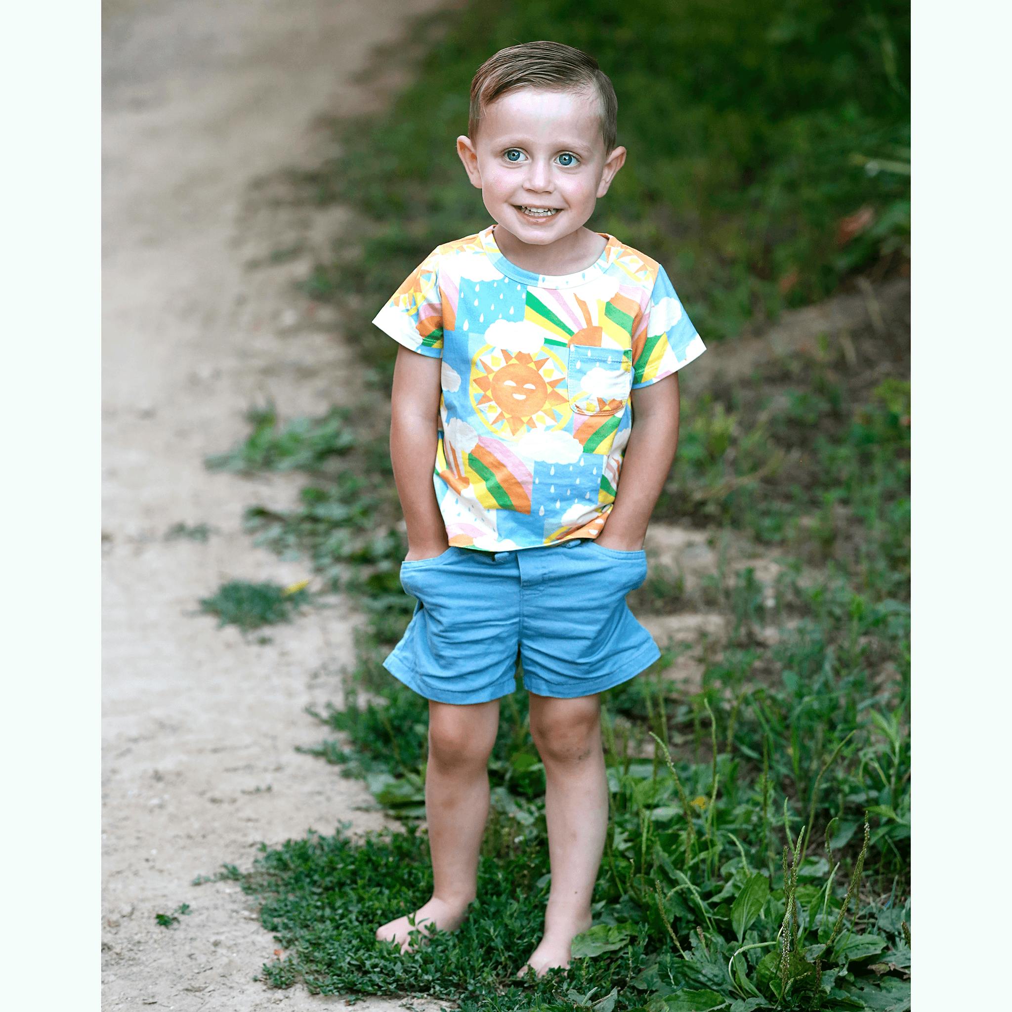 Brooklyn babies & kids' pocket tee