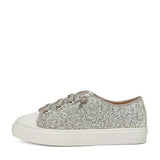 Marcy Tri-Color Leather Sneakers