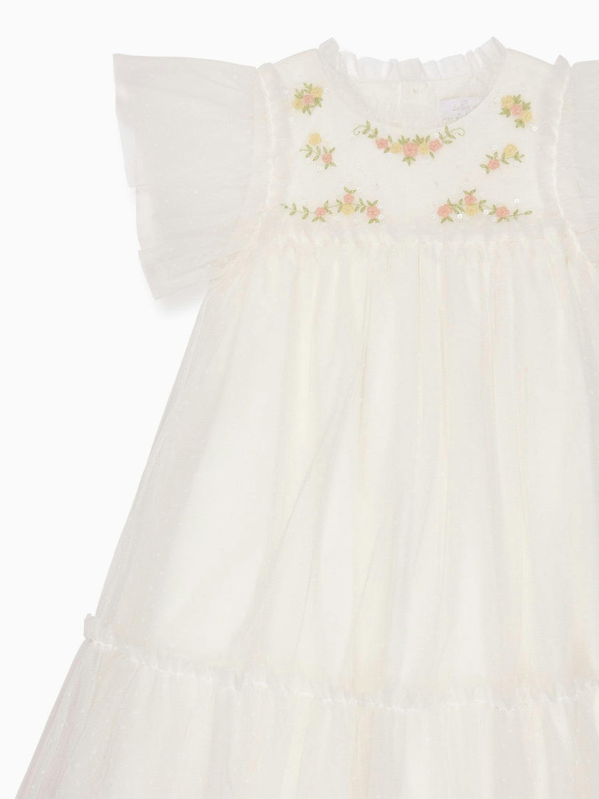 Ivory Primrose Ceremony Girl Dress