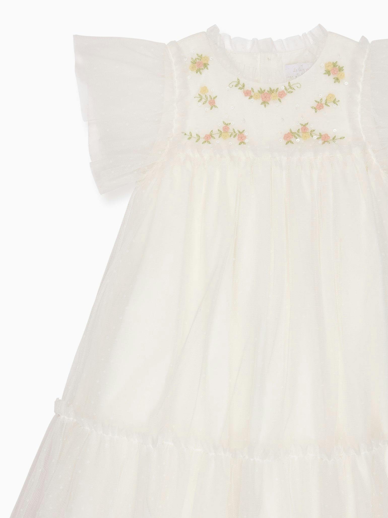 Ivory Primrose Ceremony Girl Dress