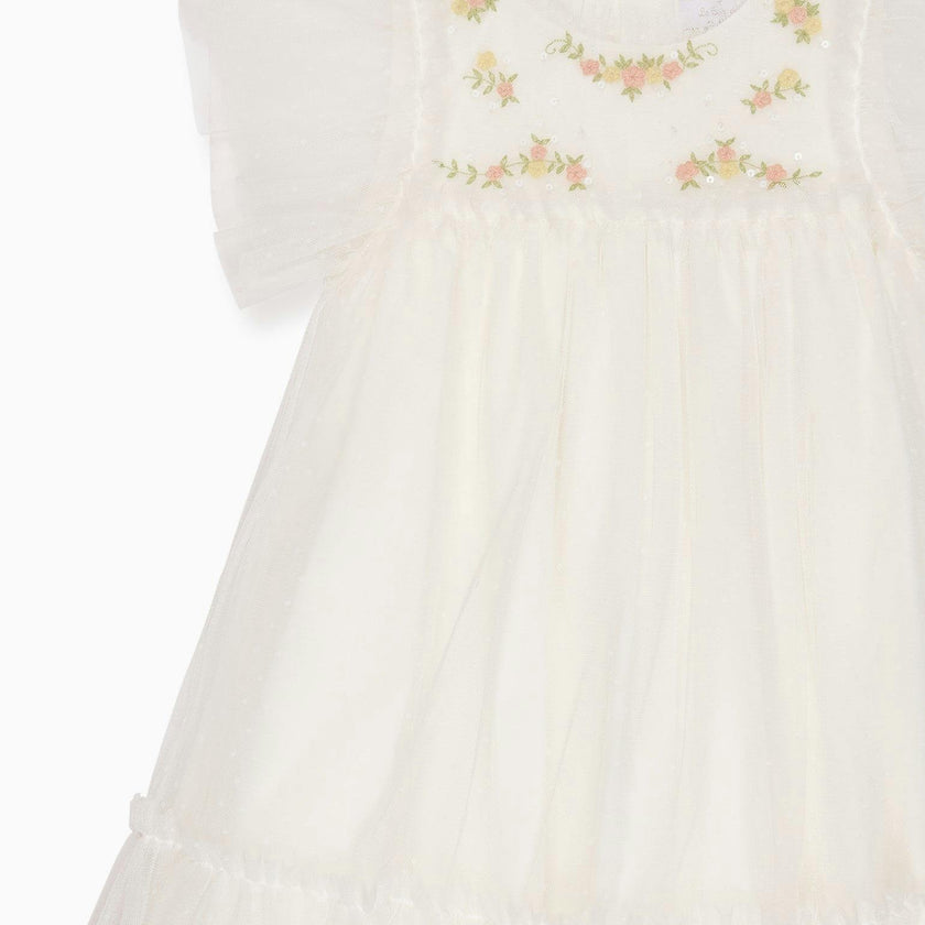 Ivory Primrose Ceremony Girl Dress