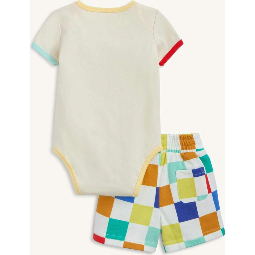 Magnetic Bodysuit with Shorts Set