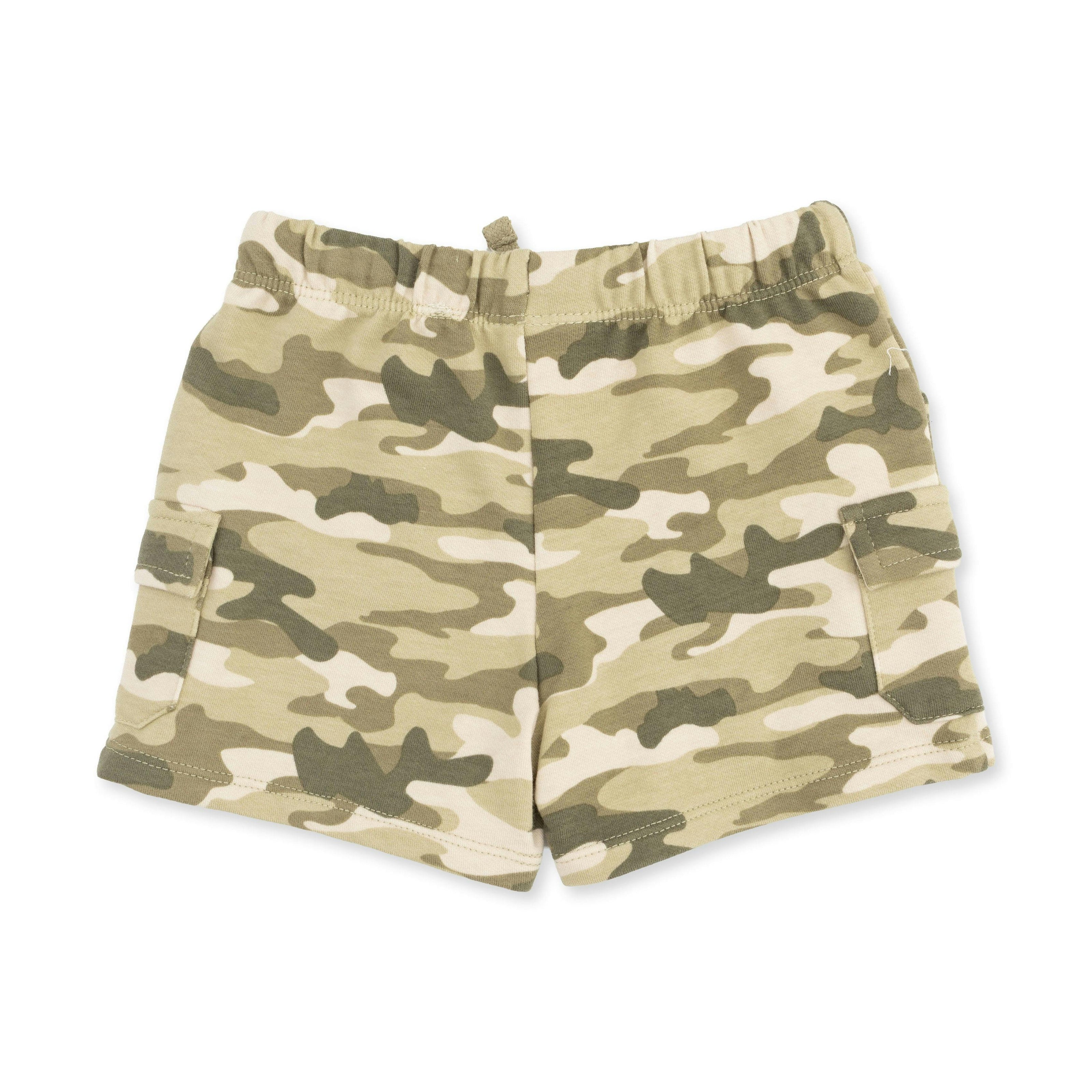 Camo French Terry - Cargo Short