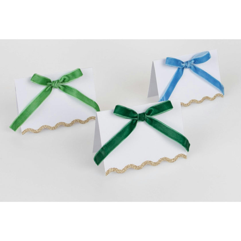 Velvet Bow Place Cards