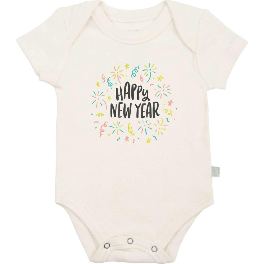 graphic bodysuit | happy new year