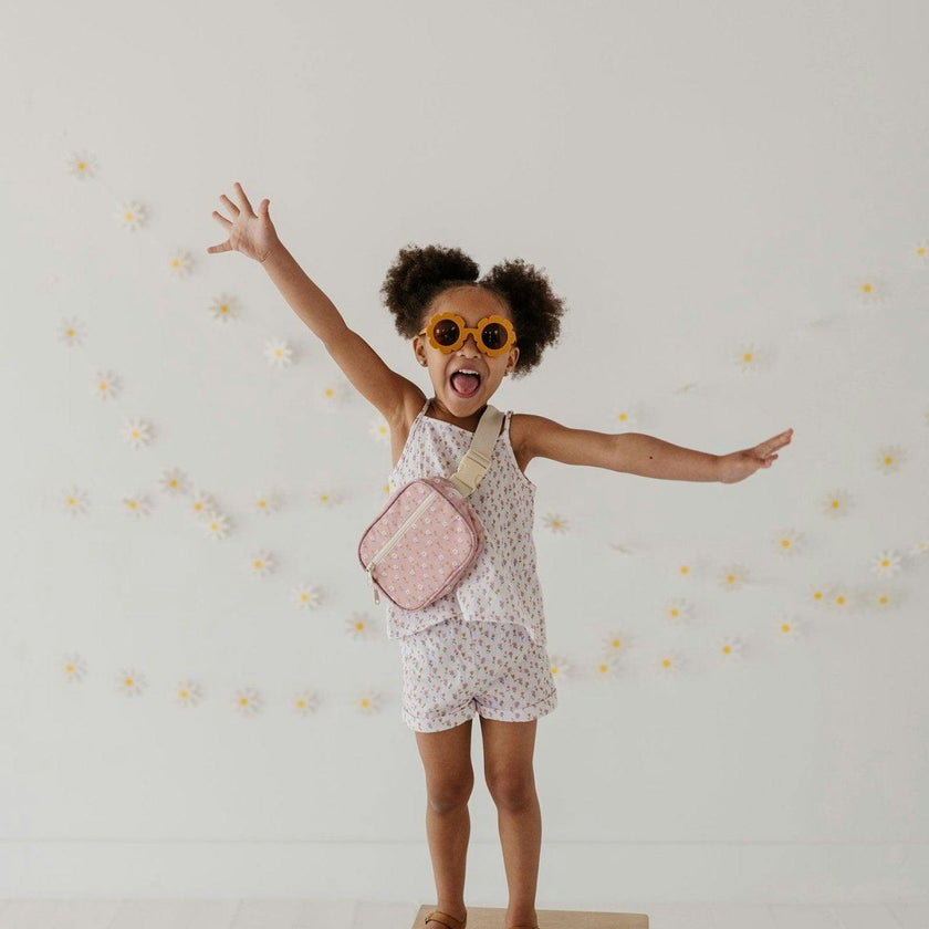 Girl's Gauze Tank & Short Set