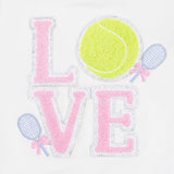 Pretty Tennis - Ruffle Sweatshirt