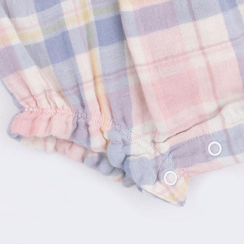 Dusty Plaid - Oxford Bubble