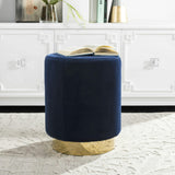 Elsworth Velvet Ottoman