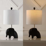Koda 17.5" Eclectic Southwestern Resin/Iron LED Kids' Table Lamp