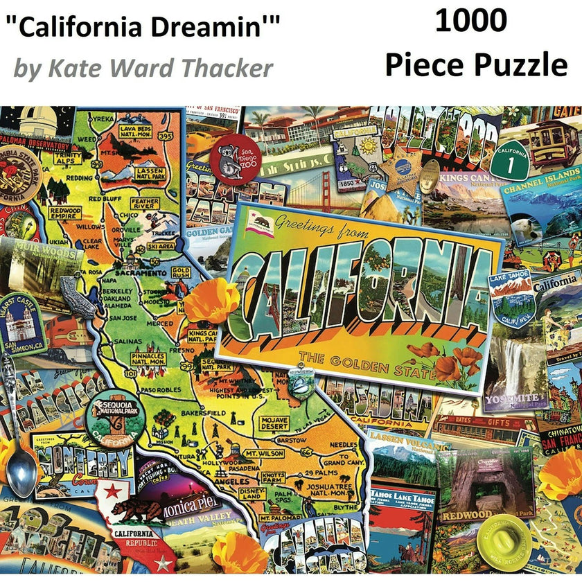 California Dreamin' - 1000 Piece Puzzle