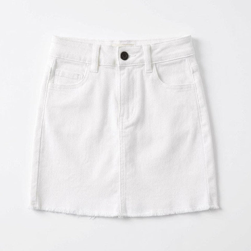 Cotton Everyday Denim Skirt