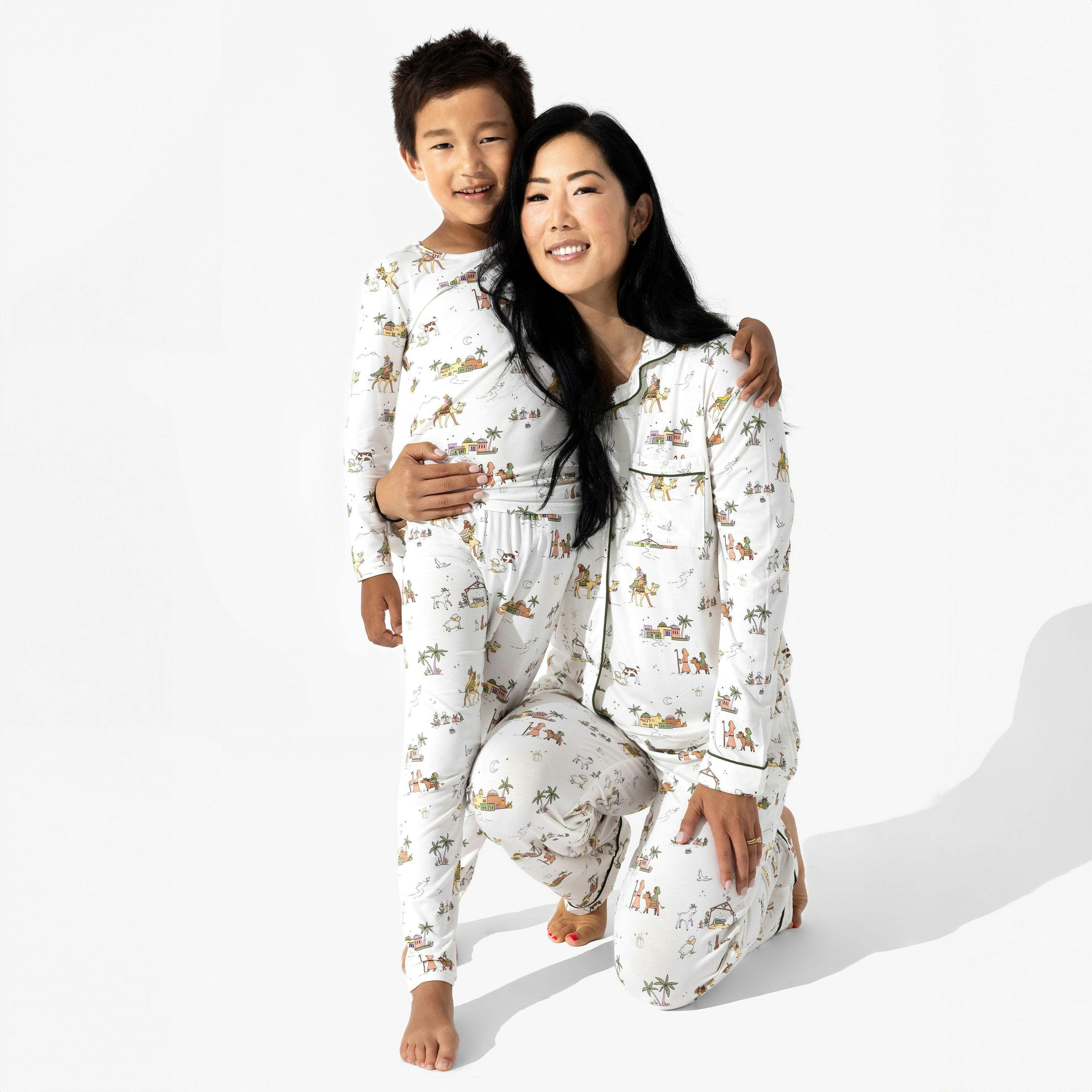 Yuletide Bamboo Kids Pajamas