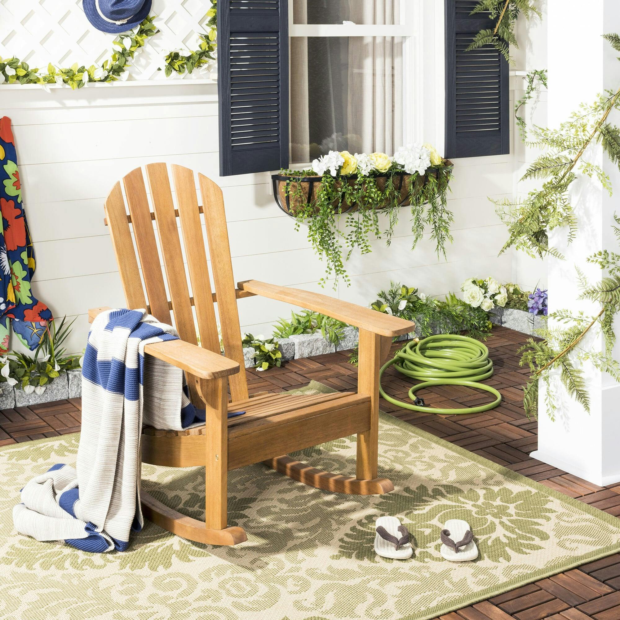 Brizio Adirondack Rocking Chair