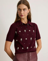 Camilla Embellished Knit Top