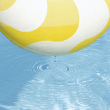 Comfort Plush: Baby Float - Yellow Wavy Square