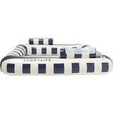Luxe Twin Hammock Float: Le Weekend - Navy Stripe