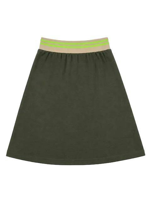 Pull-On French Terry Skirt