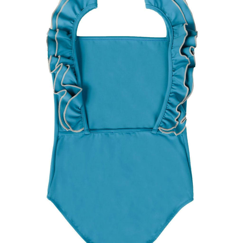 Valentina One Piece Swimsuit Sky Blue And Sand