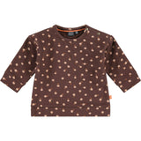 All-Over Floral Print Long Sleeve Sweatshirt