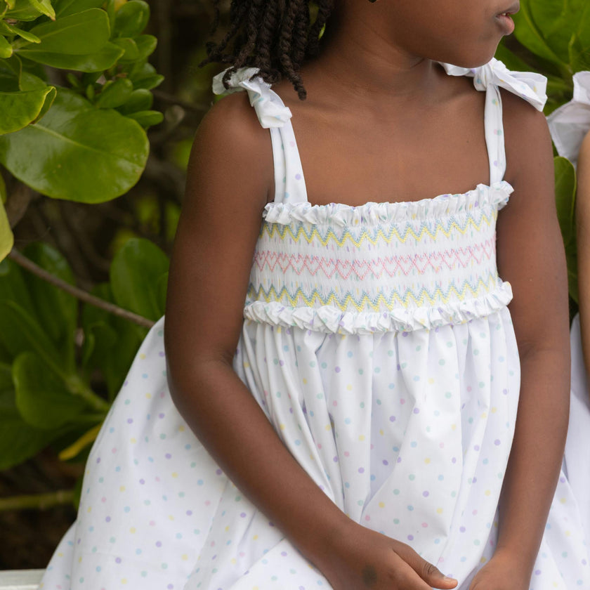 The Daisy Dress in Dunmore Dot
