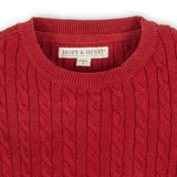 Organic Puff Sleeve Bow Sweater