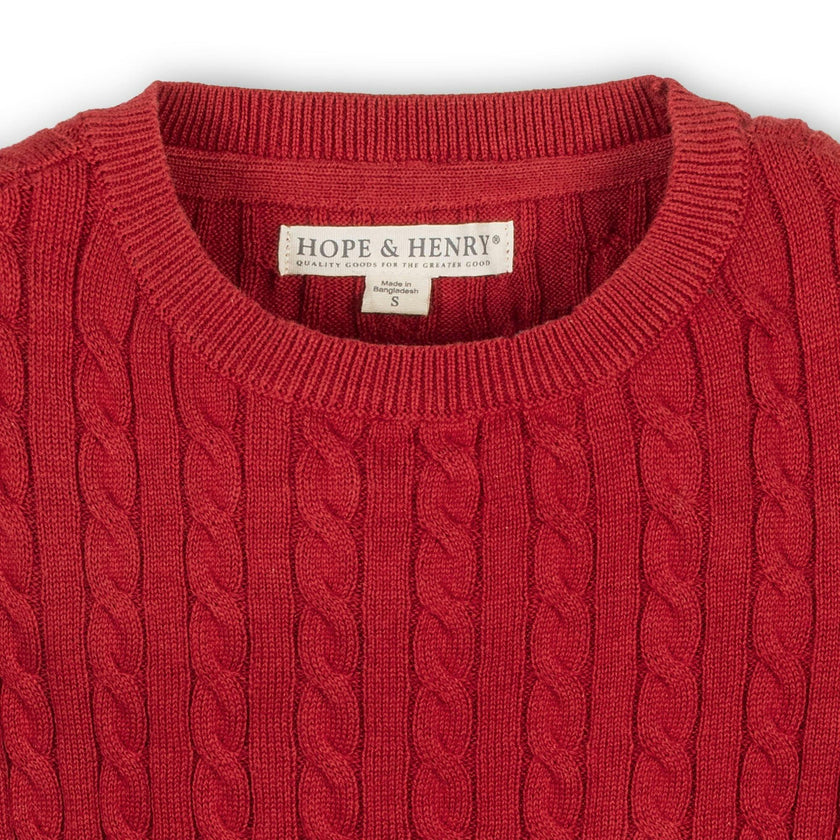 Organic Puff Sleeve Bow Sweater