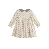 Beige Bloom Dress Set