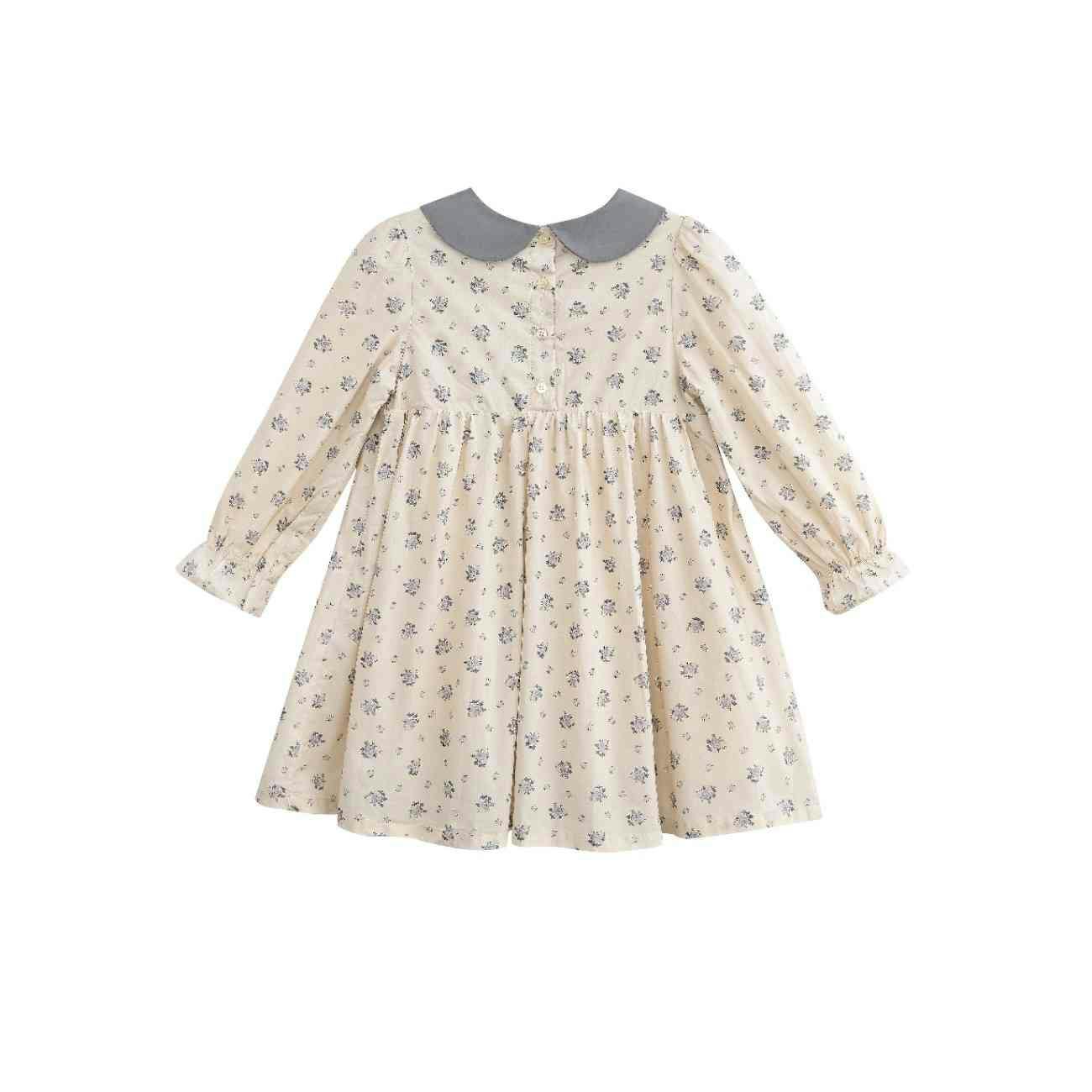 Beige Bloom Dress Set