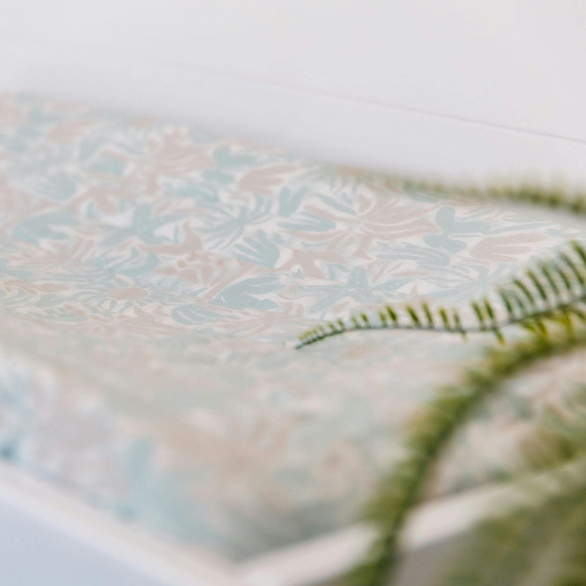 Cove Beach Life Cotton Quilted Change Pad Cover
