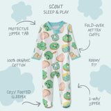 SCOUT Sleep & Play Girls Pajamas