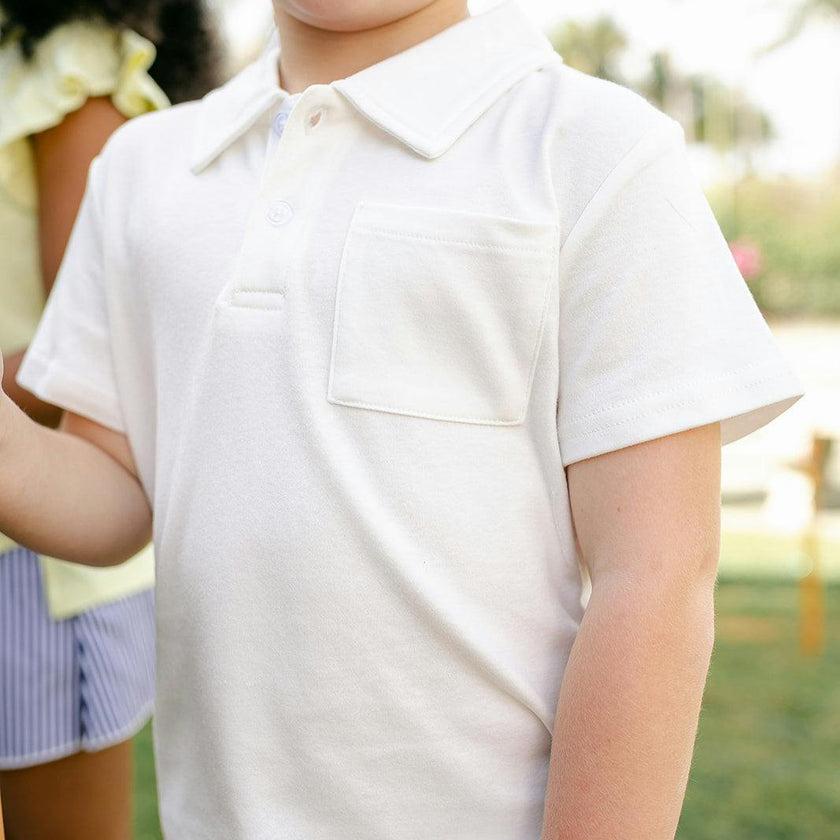 Archie Polo - White
