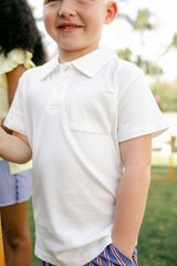 Archie Polo - White