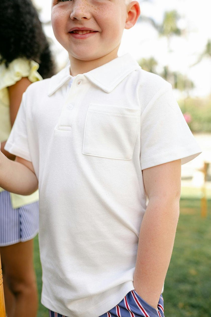 Archie Polo - White
