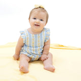 Odalys Floral Stripe - Sunsuit