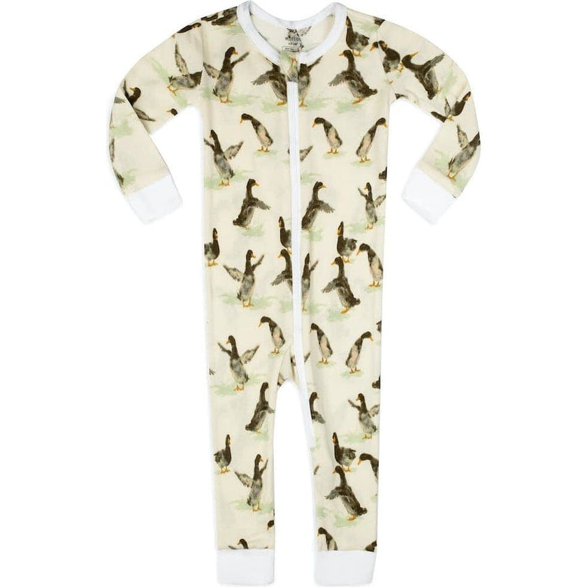 Organic Cotton Zipper Pajama