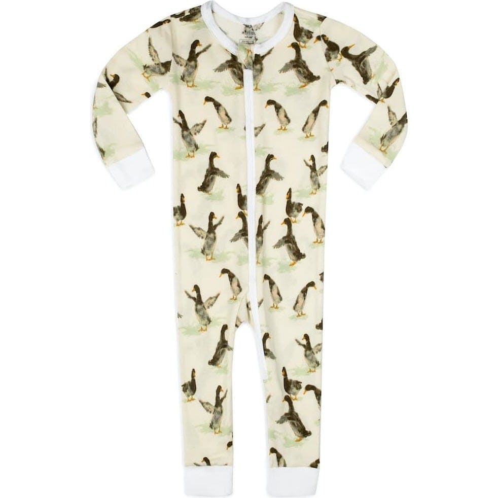 Organic Cotton Zipper Pajama