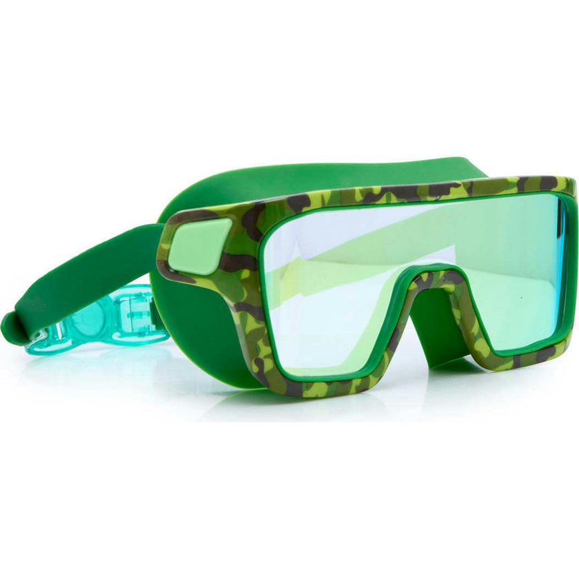 Green Camo Youth Novelty Swim Goggle