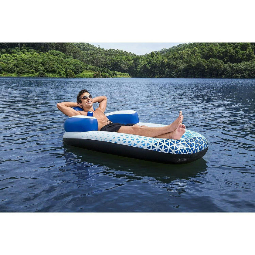 Hydro Force: Indigo Wave Pool Lounge 72" x 42"