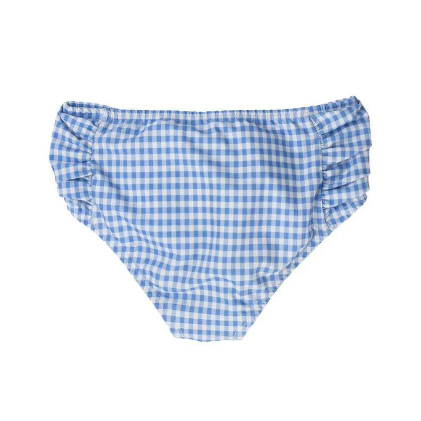 Mini Mid Rise Ruched Bottom in Blakely Gingham