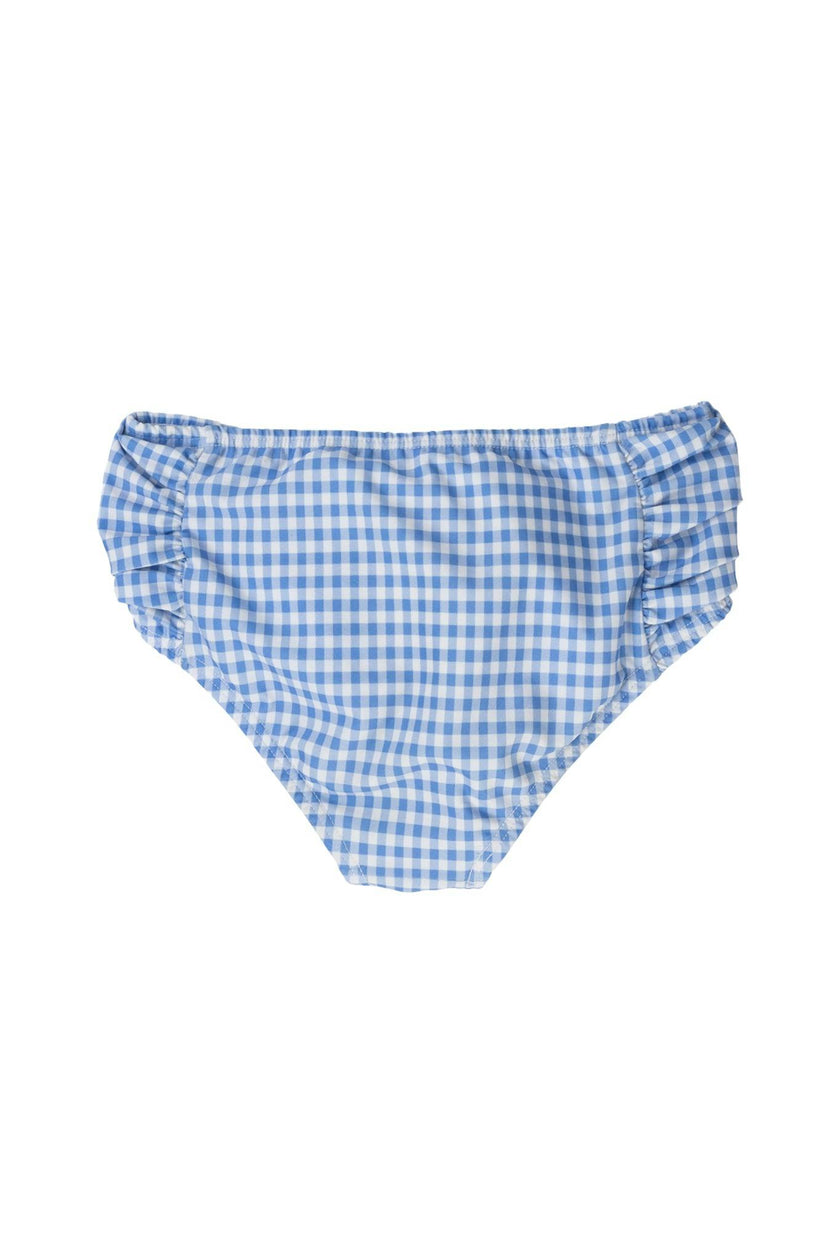 Mini Mid Rise Ruched Bottom in Blakely Gingham