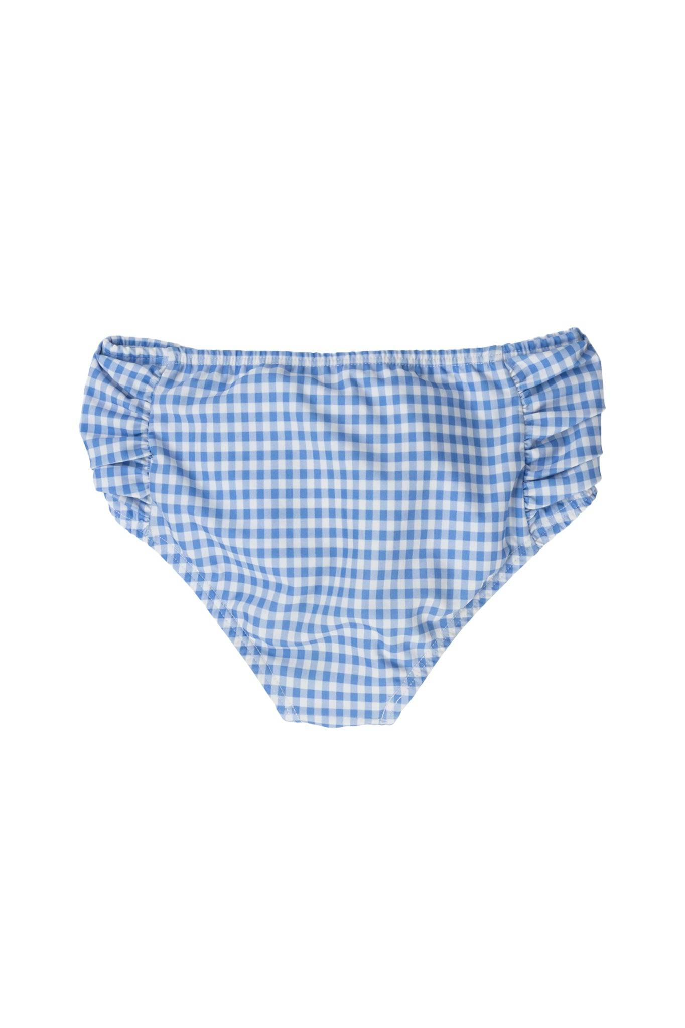 Mini Mid Rise Ruched Bottom in Blakely Gingham
